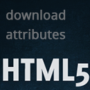 атрибут HTML5 download