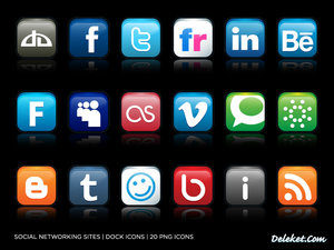иконки социальных сетей