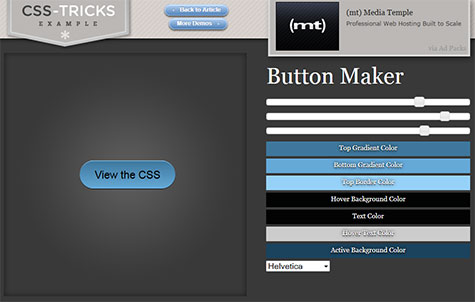 CSS Tricks Button Maker