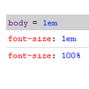 font-size в CSS: EM, пиксели , пункты и проценты