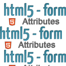Атрибуты тегов формы HTML5