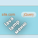 lava lamp меню на jquery