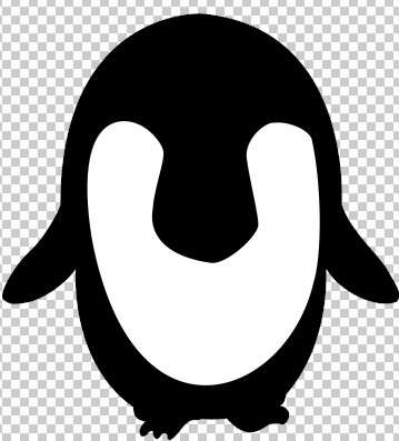 живот и тело пингвина